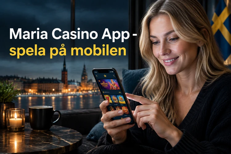 App Maria Casino - spela på mobilen