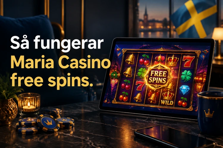 Så fungerar Maria Casino free spins